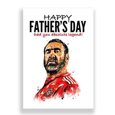 Manchester United Father's Day Card | Eric Cantona