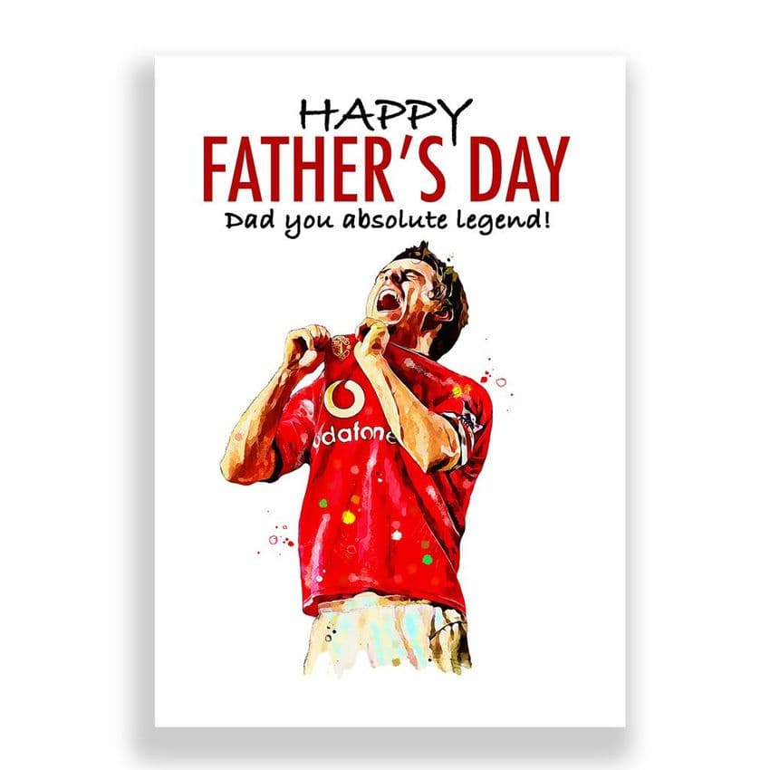 Manchester United Father's Day Card | Gary Neville