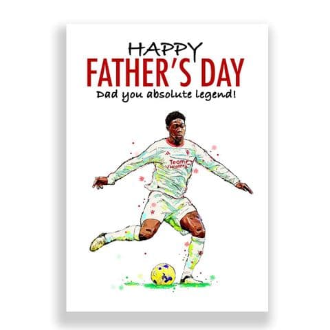 Manchester United Father's Day Card | Kobe Maino