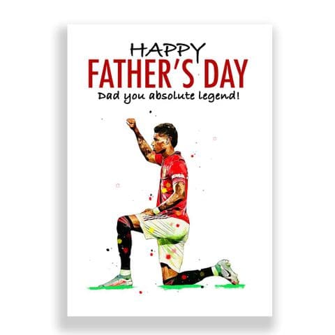 Manchester United Father's Day Card | Marcus Rashford (1)