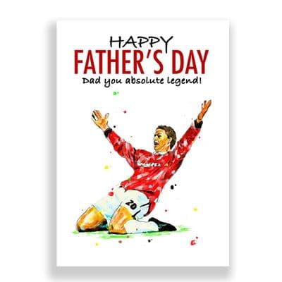 Manchester United Father's Day Card | Ole Gunnar Solskjær