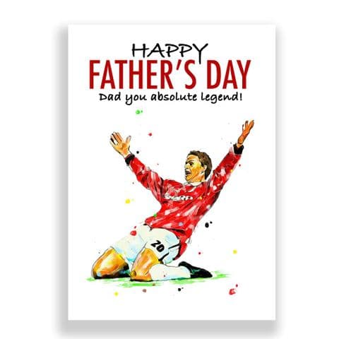 Manchester United Father's Day Card | Ole Gunnar Solskjær