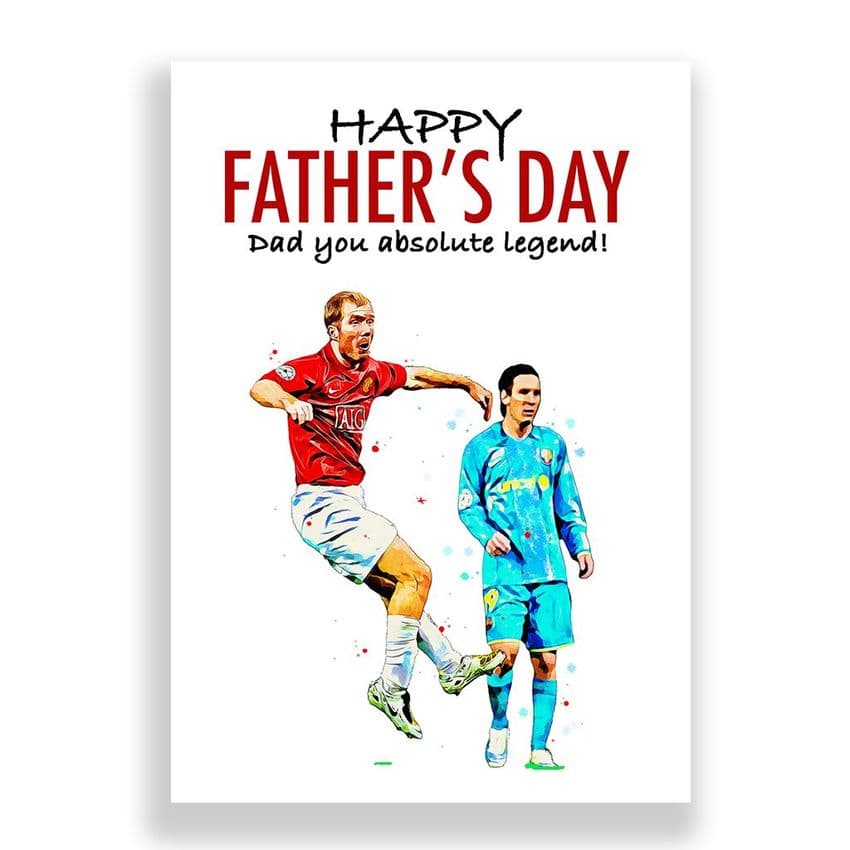 Manchester United Father's Day Card | Paul Scholes