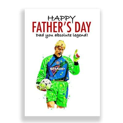Manchester United Father's Day Card | Peter Schmeichel