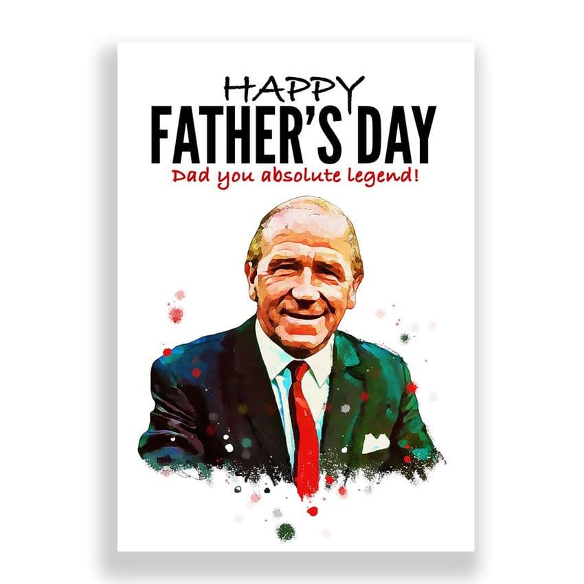 Manchester United Father's Day Card | Sir Matt Busby