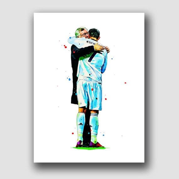 MANCHESTER UNITED - FERGIE & RONALDO!