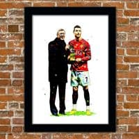 MANCHESTER UNITED - FERGIE & RONALDO.