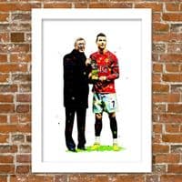 MANCHESTER UNITED - FERGIE & RONALDO.