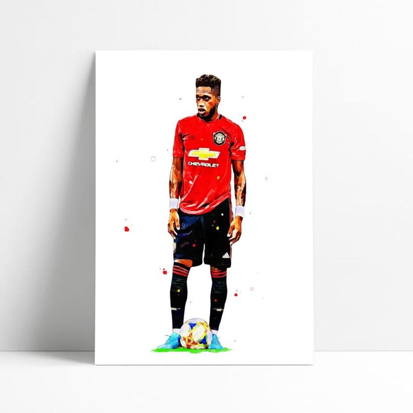 Manchester United | Fred Art Print
