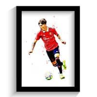 Manchester United | Garnacho Art Print