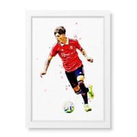 Manchester United | Garnacho Art Print
