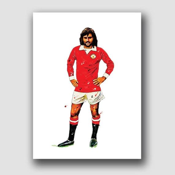 MANCHESTER UNITED - GEORGE BEST