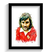 Manchester United | George Best Art Print