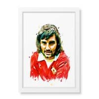 Manchester United | George Best Art Print