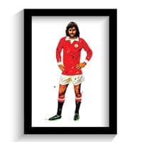 Manchester United | George Best Art Print (1)