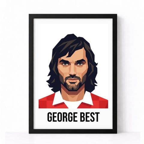 Manchester United | George Best Pop Art Print
