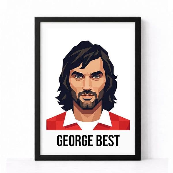 Manchester United | George Best Pop Art Print