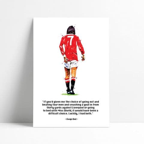 Manchester United |  George Best Quote