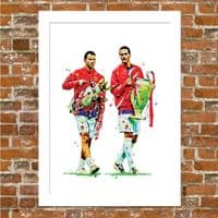 MANCHESTER UNITED - GIGGS & RIO