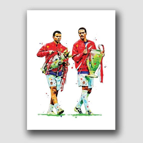 MANCHESTER UNITED - GIGGS & RIO