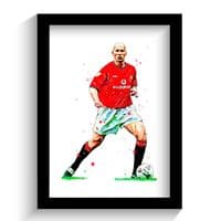 Manchester United | Jaap Stam Art Print