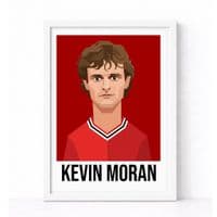 MANCHESTER UNITED | KEVIN MORAN  | MODERN ART PRINT