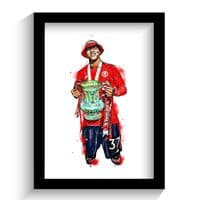 Manchester United | Kobbie Mainoo  Art Print (1)