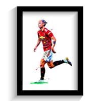 Manchester United |  Leah Galton Art Print