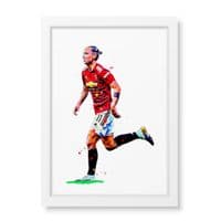 Manchester United |  Leah Galton Art Print