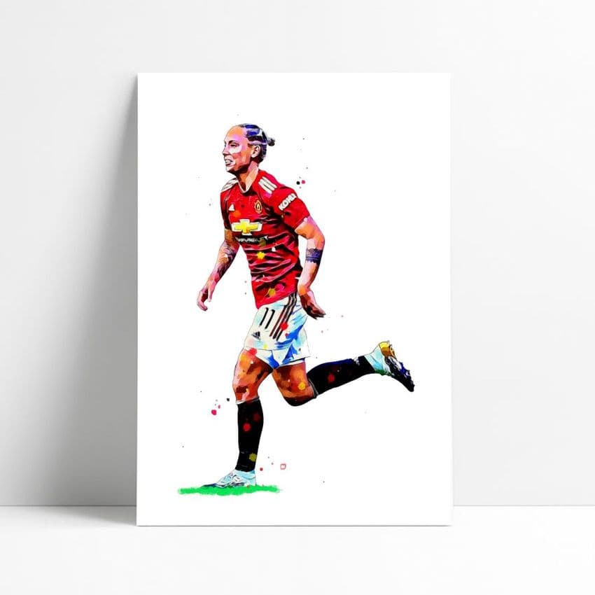 Manchester United |  Leah Galton Art Print