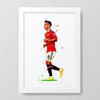 Manchester United | Lisandro Martinez Art Print