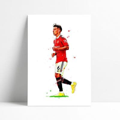 Manchester United | Lisandro Martinez Art Print