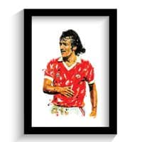 Manchester United | Lou Macari Art Print