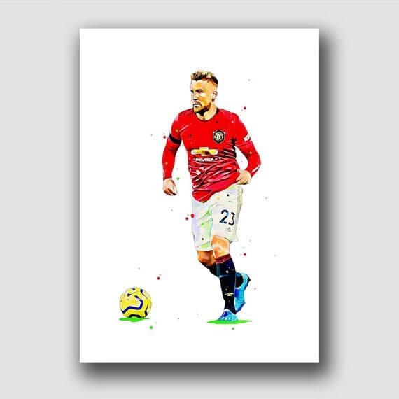 MANCHESTER UNITED  - LUKE SHAW