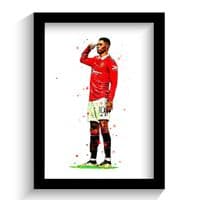 Manchester United | Marcus Rashford Art Print