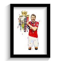 Manchester United | Michael Carrick Art Print