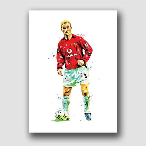 MANCHESTER UNITED - NICKY BUTT