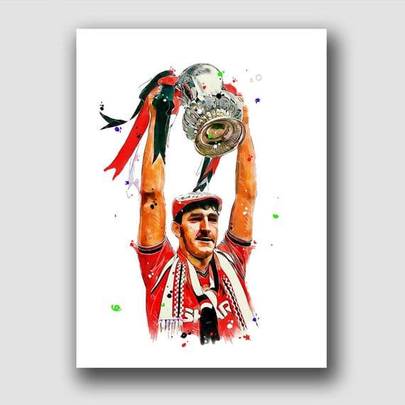 MANCHESTER UNITED - NORMAN WHITESIDE