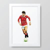 Manchester United | Norman Whiteside Art Print