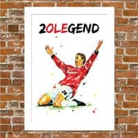 MANCHESTER UNITED - OLE LEGEND