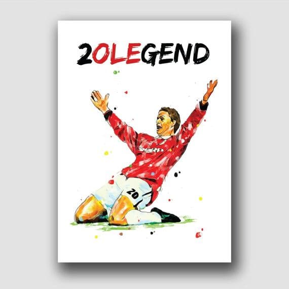 MANCHESTER UNITED - OLE LEGEND