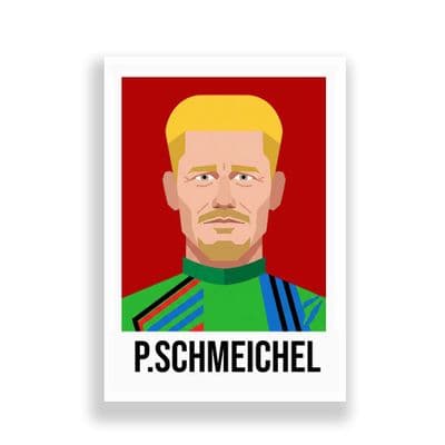 MANCHESTER UNITED | P.SCHMEICHEL  | MODERN ART PRINT