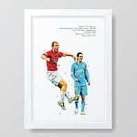 Manchester United | Paul Scholes Art Print