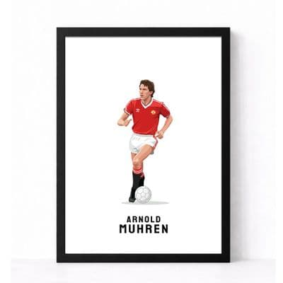 Manchester United Print | Arnold Muhren
