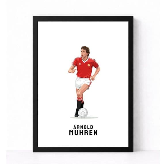 Manchester United Print | Arnold Muhren