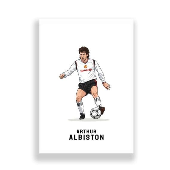 Manchester United Print | Arthur Albiston