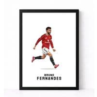 Manchester United Print | Bruno Fernandes