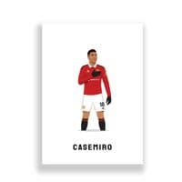 Manchester United Print | Casemiro.