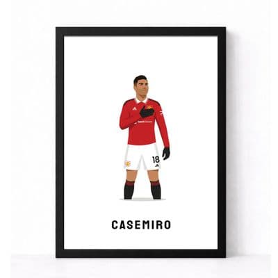 Manchester United Print | Casemiro.