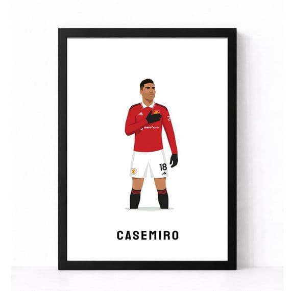 Manchester United Print | Casemiro.